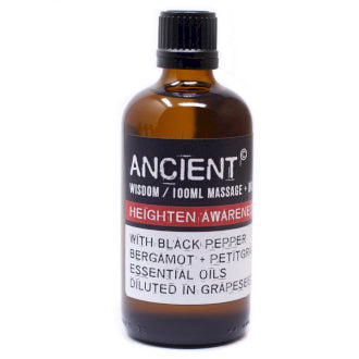 Heighten Awareness Massage Oil  - Medicinal Oil- Body Oil - Essential Oil