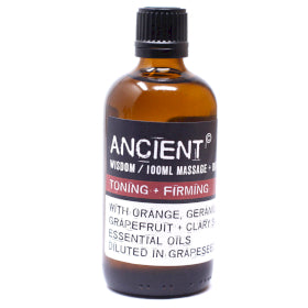 Toning & Firming Massage Oil  - Body Oil - Essential Oil