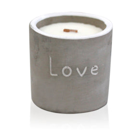 Purple Fig & Casis Love Carved Candle - Scented Candle