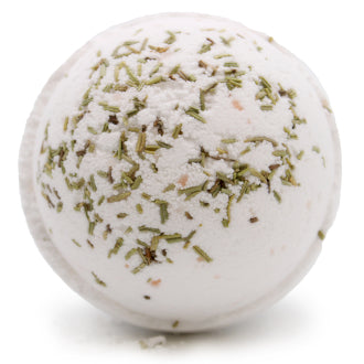 Bath bombs with Himalayan salt - Rosemary, Clary Sage and Olive Oil